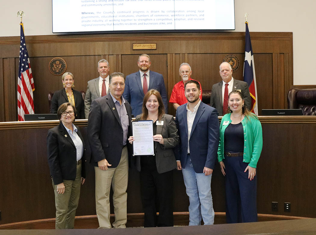 Members representing American Red Cross San Antonio Chapter were in Commissioners Court for March 2026 American Red Cross Month Proclamation.